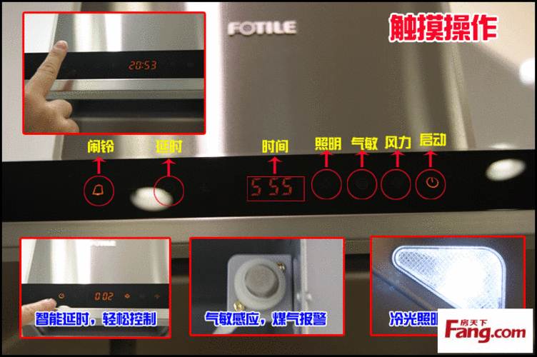 抽油烟机故障提示符号